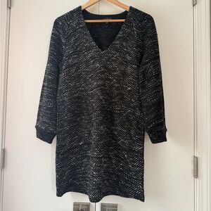 Lucky Brand Cotton Blend Sweater Dress
